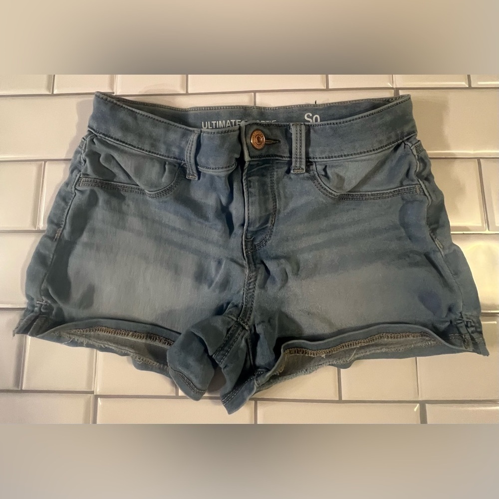 SO Women's Blue Denim Shorts